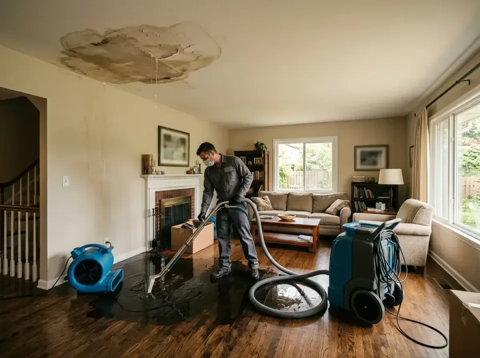 attic-pipe-burst-ceiling-drip-008 — frequently asked questions, Water Damage Restoration & Carpet Care in Commack, NY